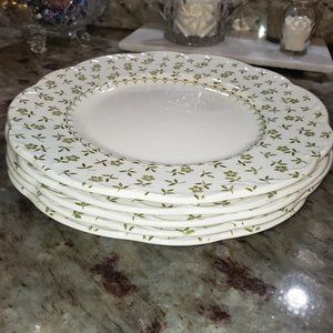 J&G Meakin England Forget Me Not plates